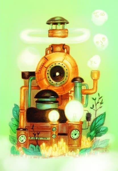 Boîte du jeu : Dixit : Carte promotionnelle Machine à rêves (Dixit 4)