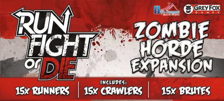 Boîte du jeu : Run, Fight, or Die! Zombie Horde Expansion