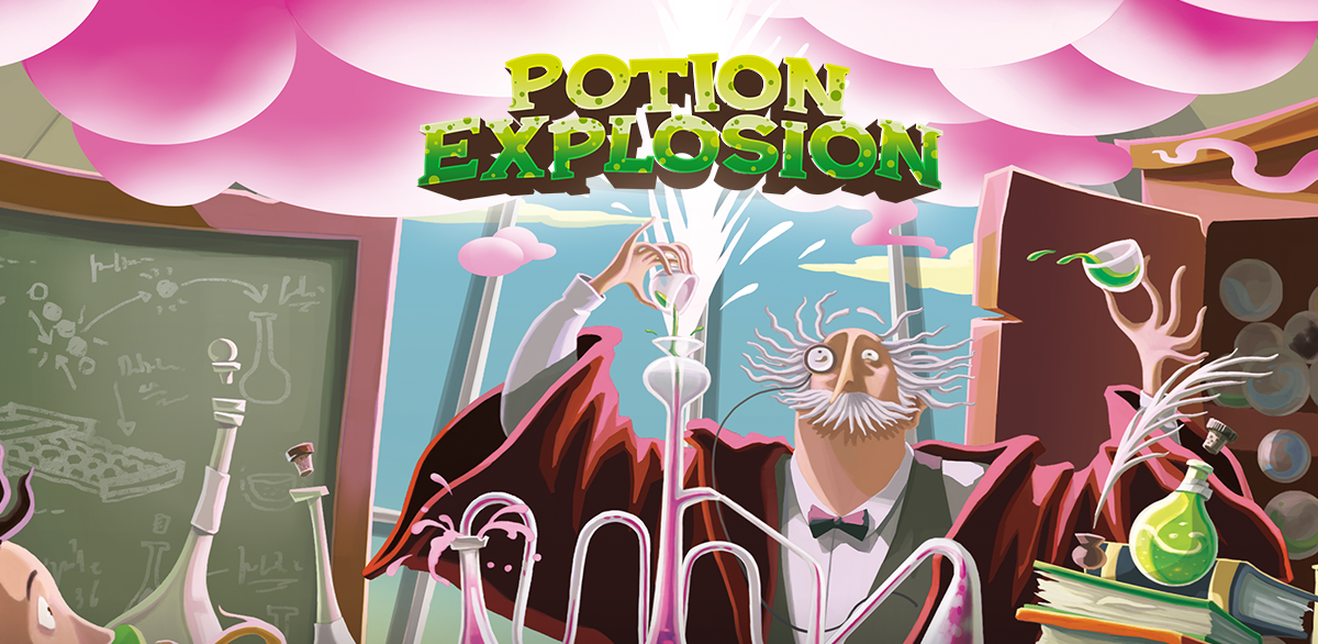 Potion Explosion : Boum... quand vot' potion fait... Boum !