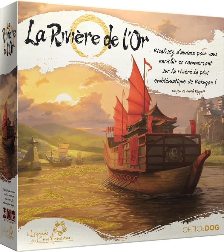 Boîte du jeu : La Rivière de l'Or