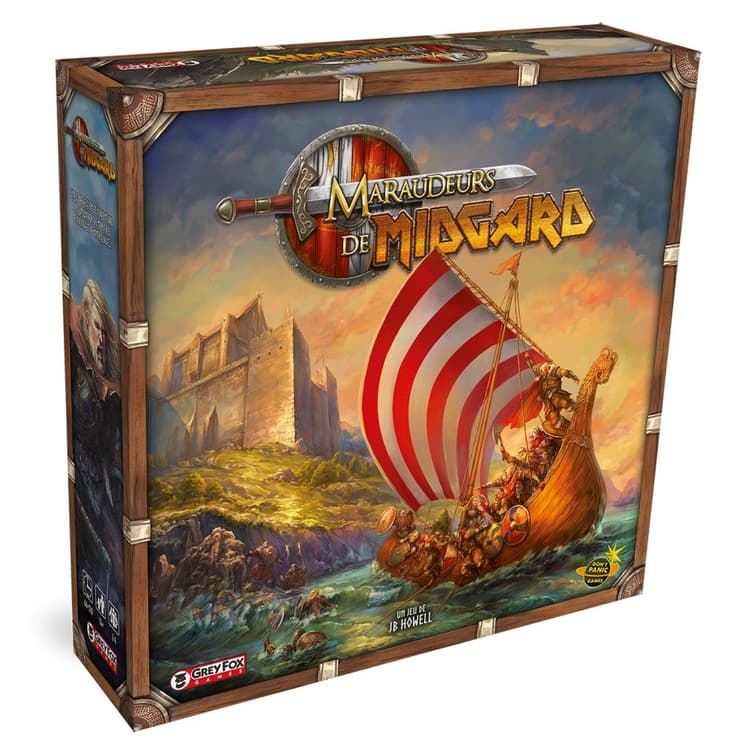 Boîte du jeu : Maraudeurs de Midgard
