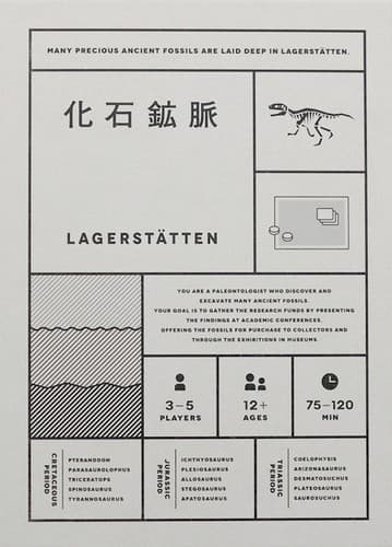 Boîte du jeu : Lagerstätten