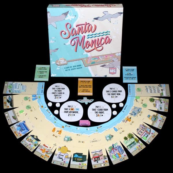 Boîte du jeu : SANTA MONICA