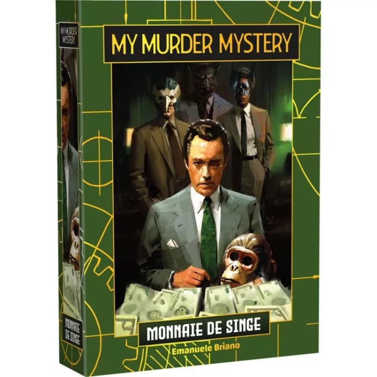 Boîte du jeu : My Murder Mystery : Monnaie de Singe
