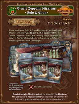 Couverture de City of the Great Machine - Module "Oracle Zeppelin"