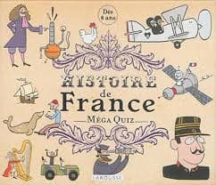 Couverture de Histoire de France Méga Quiz