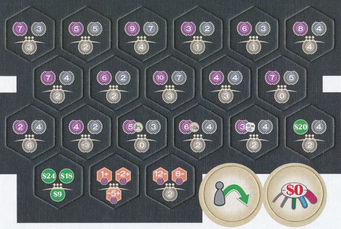 Boîte du jeu : Franchise - Queenie n° 2 - "Récompenses - Rewards - Neue Regionenwertung"