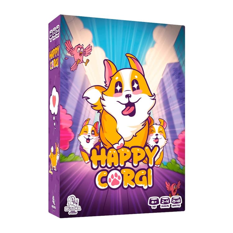 Boîte du jeu : Happy Corgi