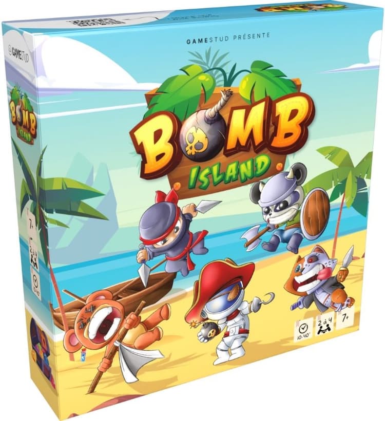 Boîte du jeu : Bomb Island