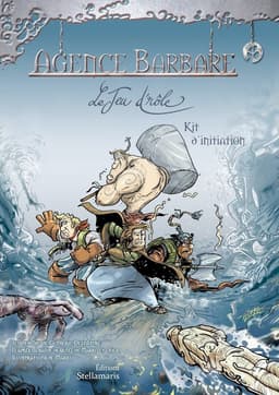 Couverture de Agence Barbare - le jeu d'rôle : kit d'initiation