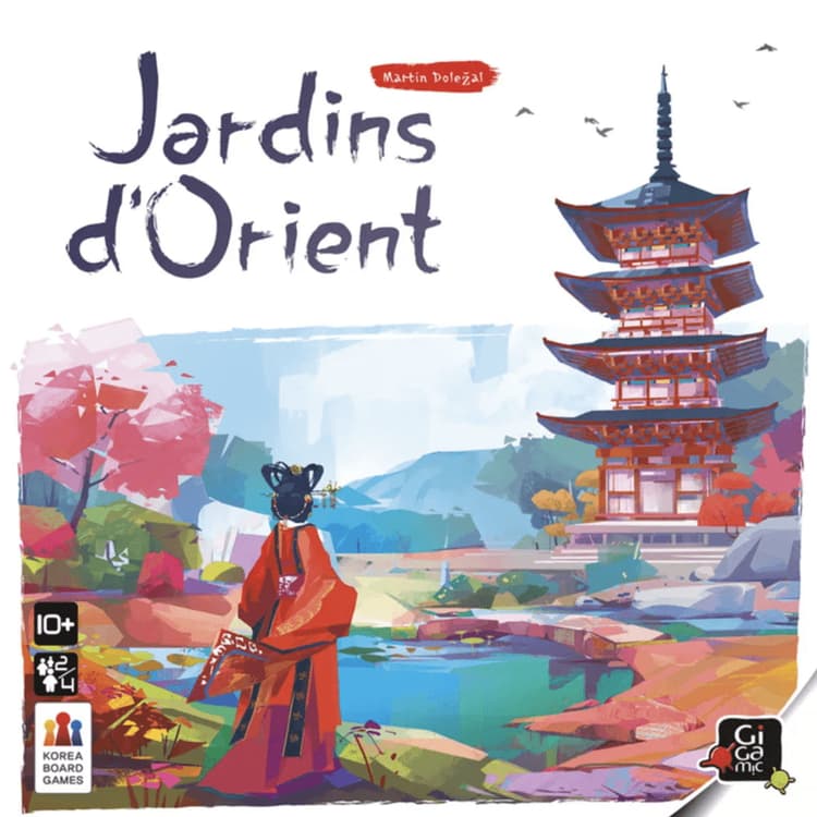 Boîte du jeu : Jardins d'Orient