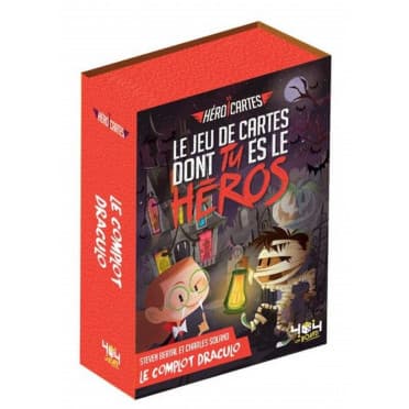 Boîte du jeu : Heroï'cartes - Le complot Draculo