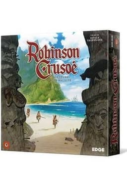 Couverture de Robinson crusoe aventures sur l’île maudite