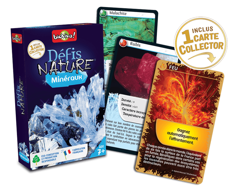 Boîte du jeu : Défis Nature - Minéraux