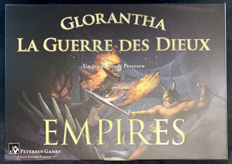 Boîte du jeu : Glorantha: La Guerre des Dieux - EMPIRES