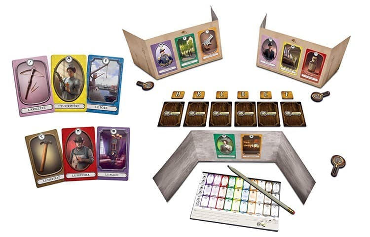Boîte du jeu : 13 indices