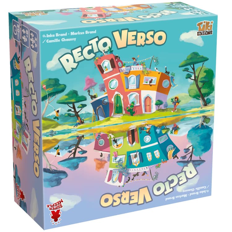 Boîte du jeu : Recto Verso
