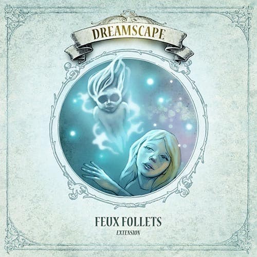 Boîte du jeu : DREAMSCAPE - EXTENSION "FEUX FOLLETS