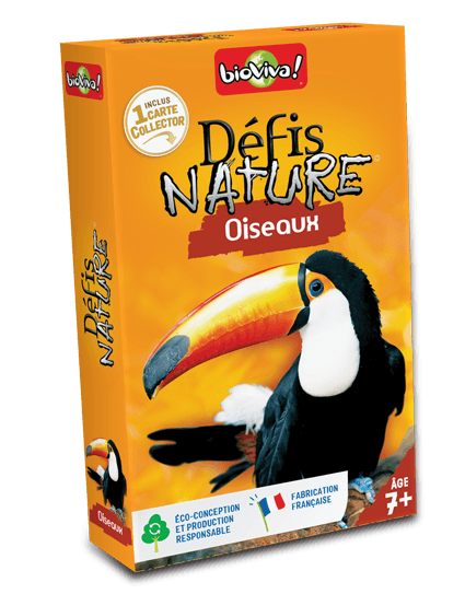 Boîte du jeu : Défis Nature Oiseaux
