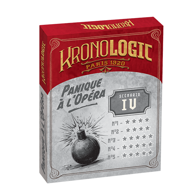 Boîte du jeu : Kronologic : Paris 1920 - Panique à l'Opéra