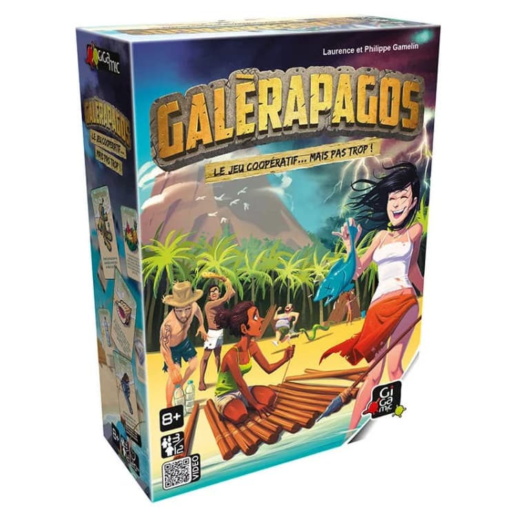 Boîte du jeu : Galèrapagos