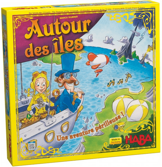 Boîte du jeu : Autour des îles