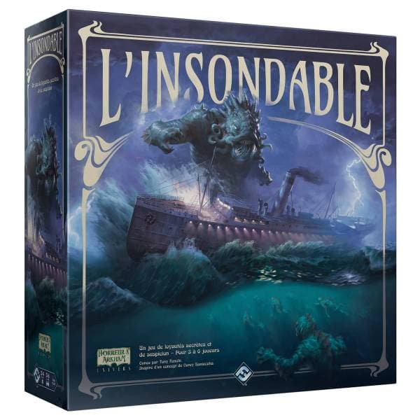 Boîte du jeu : L'Insondable