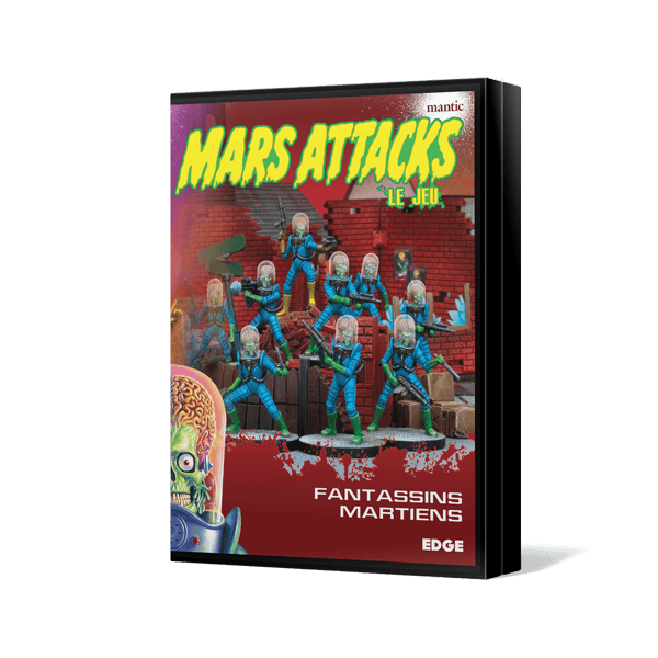 Boîte du jeu : Mars Attacks : Fantassins Martiens