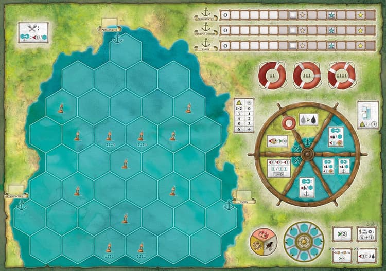 Boîte du jeu : Captains of the Gulf