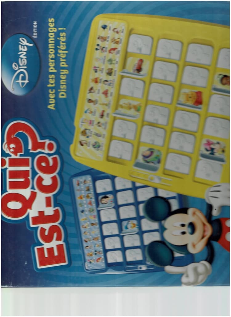 Boîte du jeu : Qui Est-ce? Disney Edition