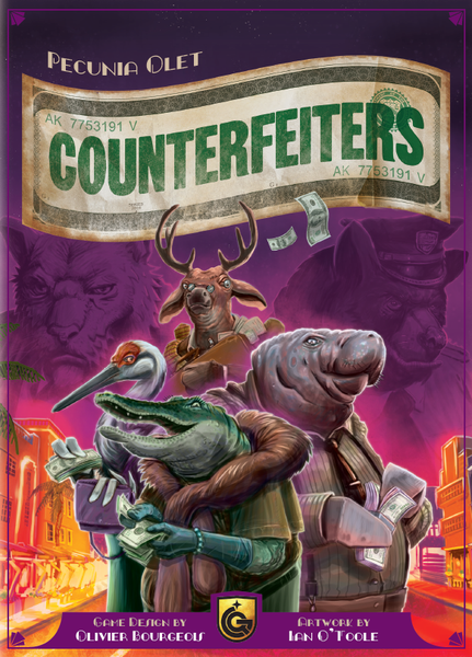 Boîte du jeu : Counterfeiters