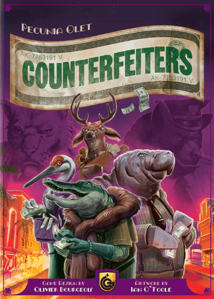 Boîte du jeu : Counterfeiters