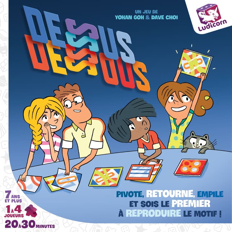 Boîte du jeu : Dessus Dessous
