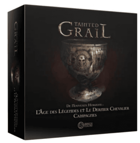 Boîte du jeu : Tainted Grail : le Dernier Chevalier