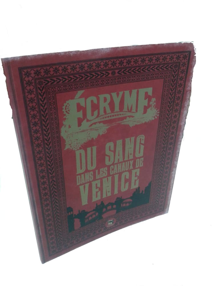 Boîte du jeu : Écryme - Du sang dans les canaux de Venice