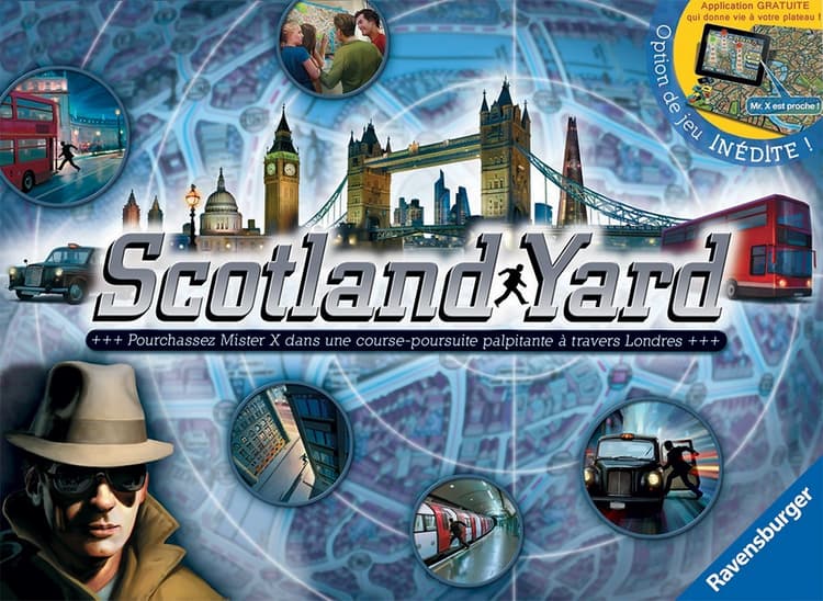 Boîte du jeu : Scotland Yard