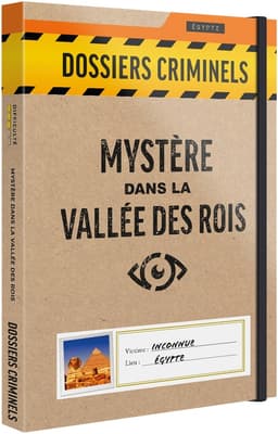 Couverture de Dossiers Criminels : Mystère dans la Vallée des Rois