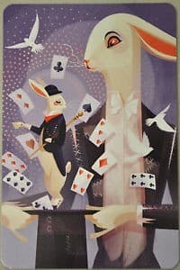 Boîte du jeu : Dixit : Carte promotionnelle Lapin magique