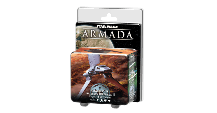 Boîte du jeu : Star Wars: Armada : Escadrons de Chasseurs Impériaux II