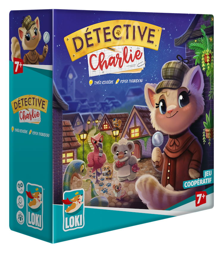 Boîte du jeu : Détective Charlie