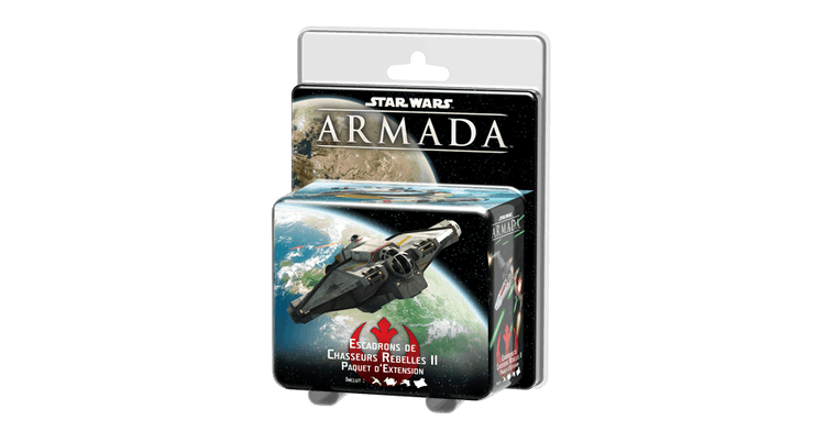 Boîte du jeu : Star Wars: Armada : Escadrons de Chasseurs Rebelles II