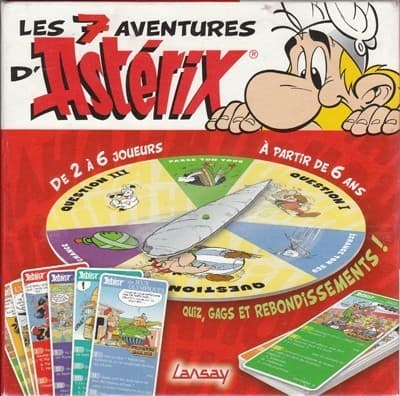 Boîte du jeu : Les 7 aventures d'Astérix
