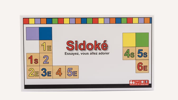 Boîte du jeu : Sidoké