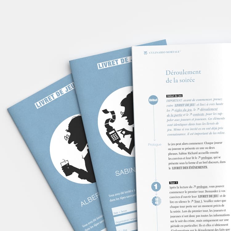 Boîte du jeu : Culinario Mortale : Mort à la Carte