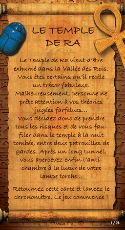 Couverture de Unlock! Demo Adventures - Le Temple de Râ