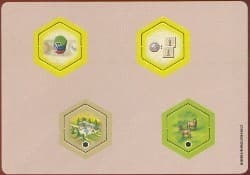Boîte du jeu : Les Châteaux de Bourgogne - Extension n° 2 "Nouvelles Tuiles Hexagonales / New Hex Tiles"