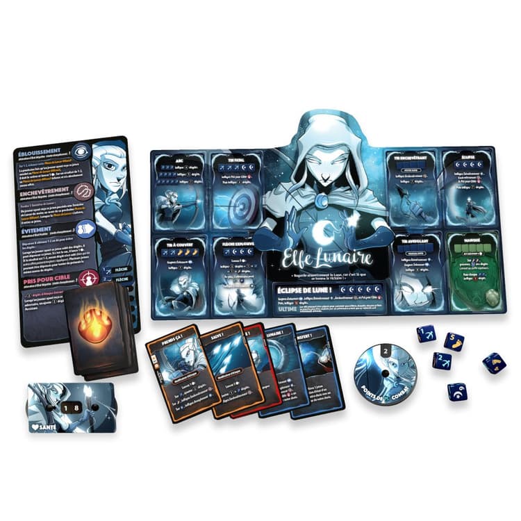 Boîte du jeu : Dice Throne S1 - Barbare vs Elfe Lunaire