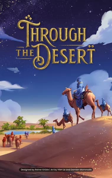 Boîte du jeu : Through the Desert