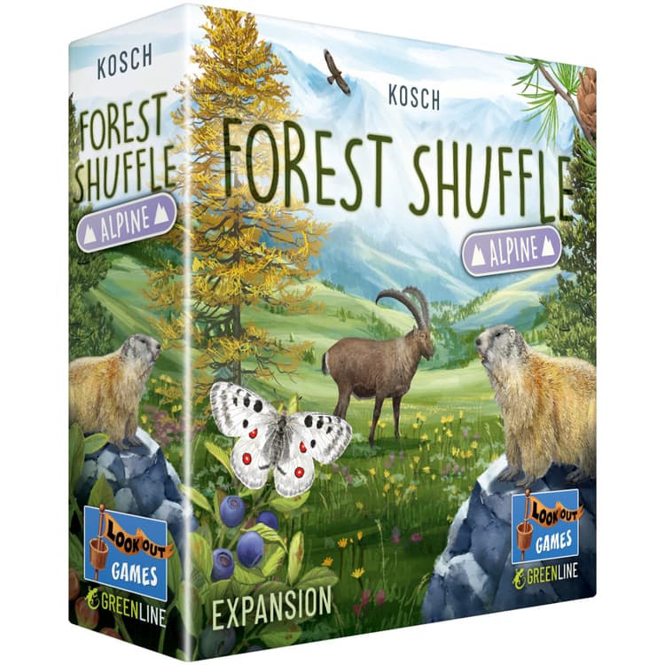 Boîte du jeu : Forest Shuffle : Alpine