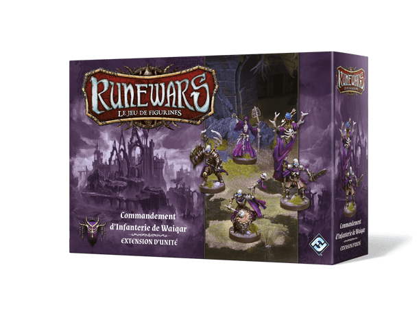Boîte du jeu : Runewars - Commandement d’Infanterie de Waiqar